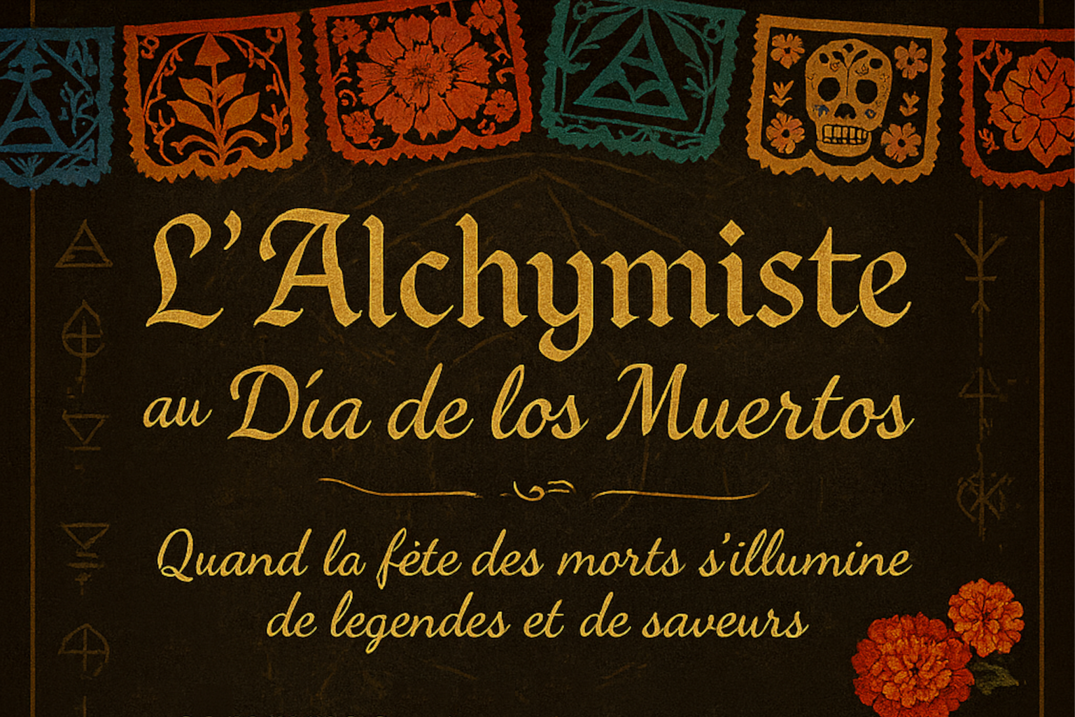 L’Alchymiste au Dia de los Muertos : rituels, feu et élixirs