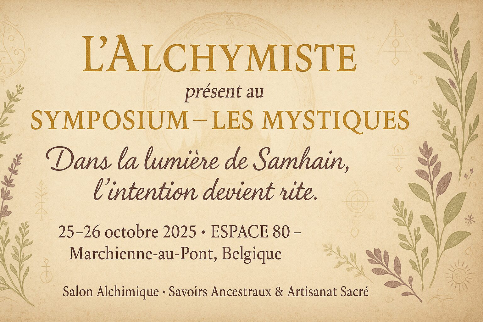 L’Alchymiste au Symposium – Les Mystiques