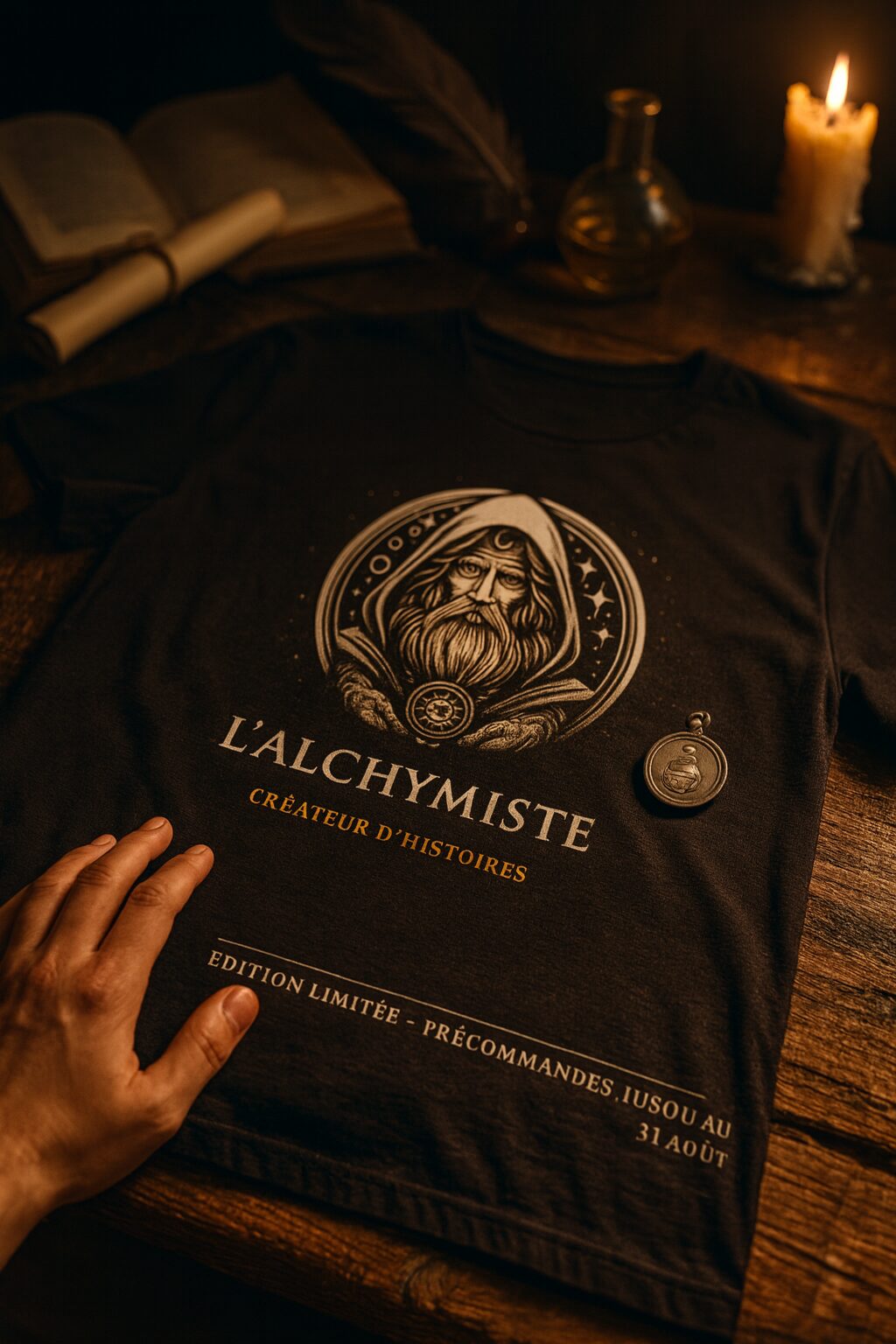 T-shirts L’Alchymiste : précommandez l’édition limitée avant le 31 août