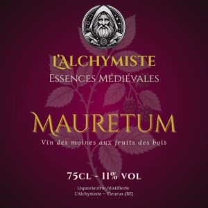 Mauretum vin médiéval artisanal aux fruits des bois et au miel
