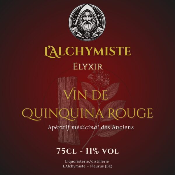 Vin de Quinquina Rouge “L’Alchymiste” (75cl)