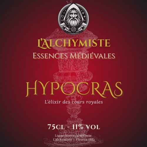 Hypocras vin épicé artisanal belge – élixir médiéval des cours royales