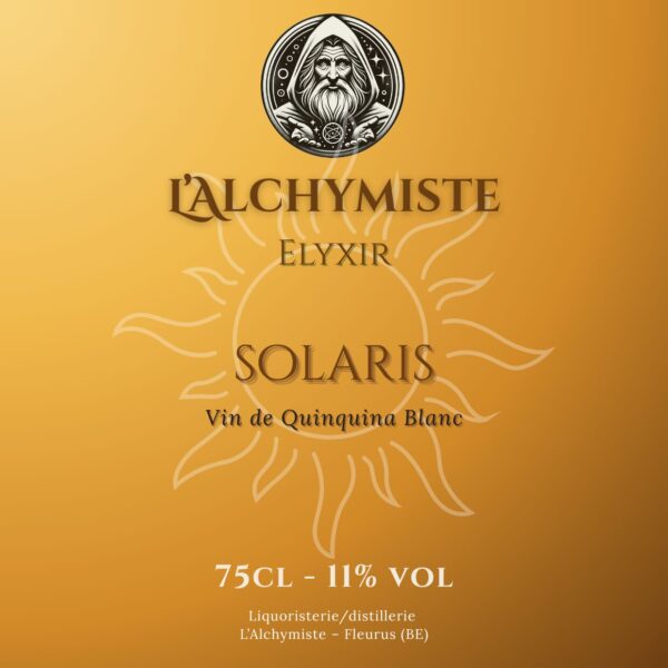 Solaris - Vin de Quinquina Blanc – L’Alchymiste (75cl)