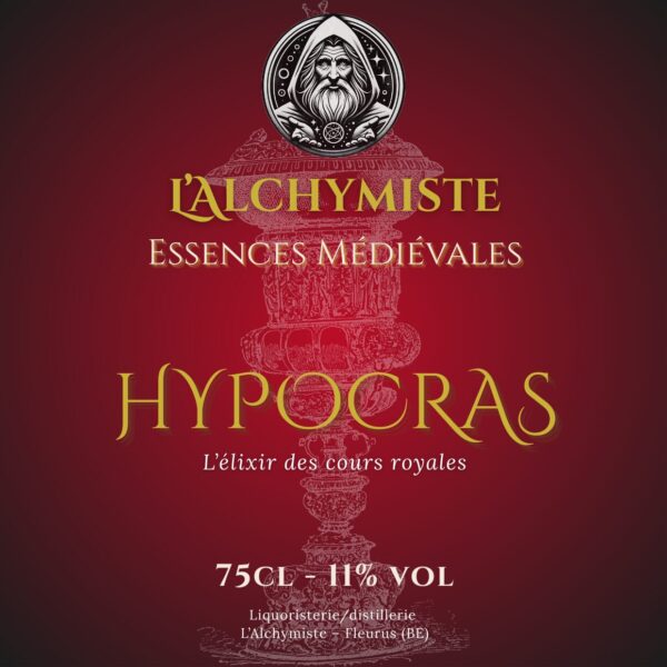 Hypocras vin épicé artisanal belge – élixir médiéval des cours royales
