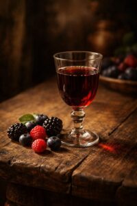 Bouteille de Mauretum – vin rouge médiéval aux fruits des bois