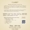 Clairet — Hypocras Blanc (vin blanc aux épices) 75 cl